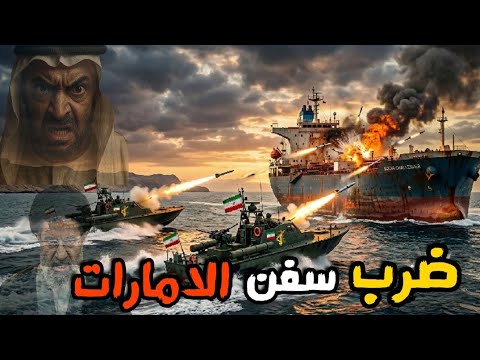 هجوم ايراني جديد علي الامارات واليمن تقصف مصفاة ارامكو السعودية