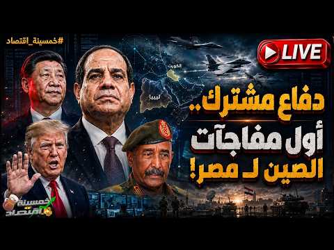 دفاع مشترك.. أول مفاجآت الصين لـ مصر! رسميًا عقوبات أمريكية على مصر وترامب يُرسل رجاله للسيسي!