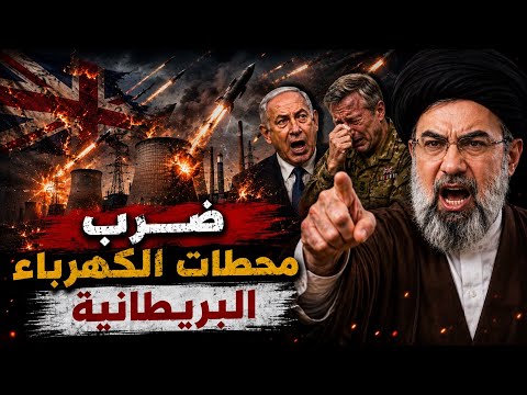 ايران تضرب محطة كهرباء داخل بريطانيا وتنشر قائمه الاهداف الجديده فالدول الخليجيه