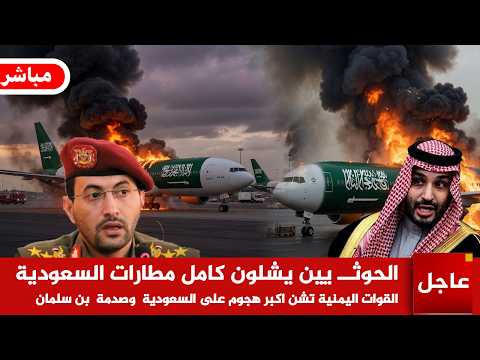 عاجل 🚨 أسوأ كابوس لبن سلمان ! الحـ وثيون يشنون هجوماً في عمق حصن سعودي، ومطار رئيسي يُشلّ حركته