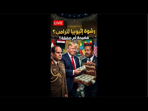رشوة من اثيوبيا لترامب و مصر ترد بالتقارب مع الصين و الخطر قادم مع افلاس ايران