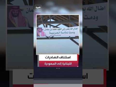 استئناف الصادرات من لبنان برا إلى السعودية عبر معبر "المصنع" الحدودي#العربية #news