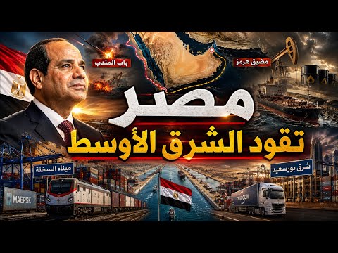 هرمز يُغلق وباب المندب يشتعل.. هل أصبحت مصر بوابة الخليج إلى العالم ؟