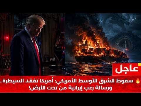 🔴 عاجل: جحيم ترامب.. طهران تلوح بالنووي، الصين تطعن، ونيران الحوثي تشعل البحر الأحمر!