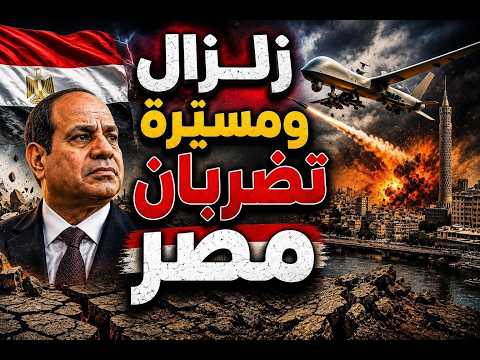 زلزل و مسيرة تضربان مصر و اشتراك روسيا فى ضرب دمياط  و استهداف مرشد ايران