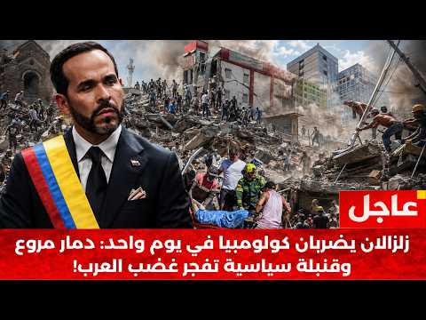 عاجل | كولومبيا تحت الأنقاض.. زلازل تبتلع المدن ورئيس يواجه أصعب اختبار بعد الاعتراف لإسرائيل!