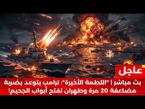 بث مباشر | ساعة الصفر: صواريخ طهران تدك القواعد الأمريكية والشرق الأوسط على حافة حرب شاملة