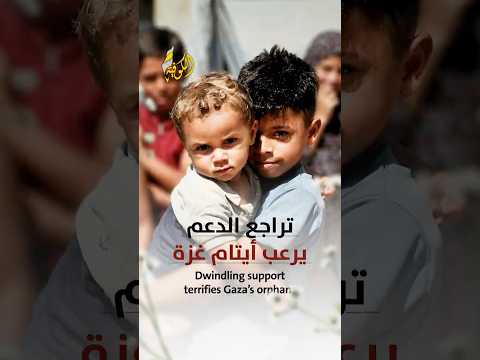 الأيتام في مخيم إيواء يواجهون خطر التشرد مع تراجع الدعم