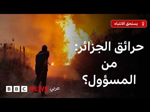 أياد خفية أم أزمة مناخية: من المسؤول عن تكرر حرائق الجزائر؟