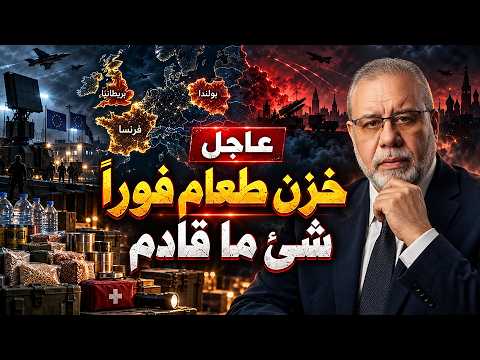 عاجل ⚠️ خزنوا الطعام فورًا.. أوروبا تستعد لحدث خطير يقترب 🚨 | بث مباشر