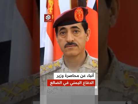 أنباء عن محاصرة وزير الدفاع اليمني في الضالع من قبل قوى وتشكيلات داخلية