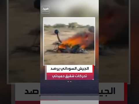 إسقاط مسيّرة لقوات الدعم السريع بولاية شمال كردفان #العربية #news