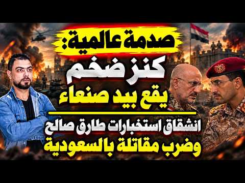 صدمة عالمية: كنز ضخم يقع بيد صنعاء | انشقاق استخبارات طارق صالح وضرب مقاتلة بالسعودية
