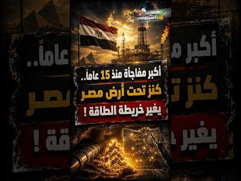 أكبر مفاجأة منذ 15 عاماً.. كنز تحت أرض مصر يغير خريطة الطاقة !