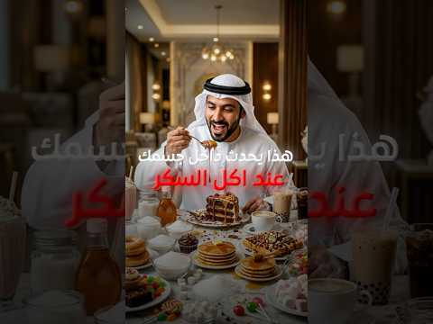 ماذا يحدث داخل جسمك كل مرة تتناول سكر؟ #shorts #القلب #صحة