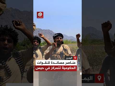 اليمن.. عناصر تابعة للقوات المسلحة اليمنية توثق تواجدها في منطقة جبل دُباس في حيس