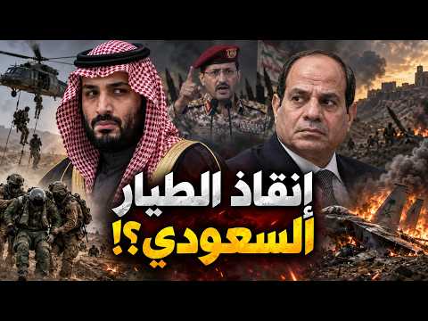 إنقاذ الطيار السعودي من الحوثي!؟… السيسي ومحمد بن سلمان يحشدان لحرب اليمن مع ترامب