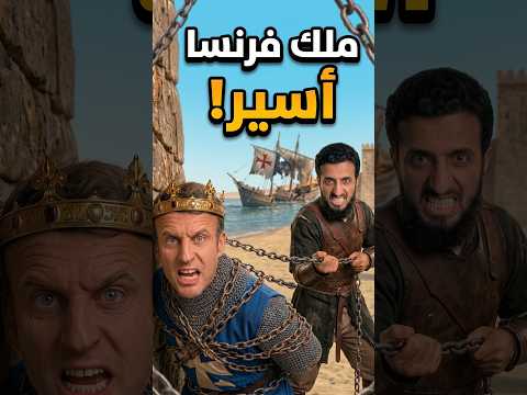 أسر ملك فرنسا وكبله بالجنازير.. جنرال أرعب العالم! ⛓️🛡️بيبرس
