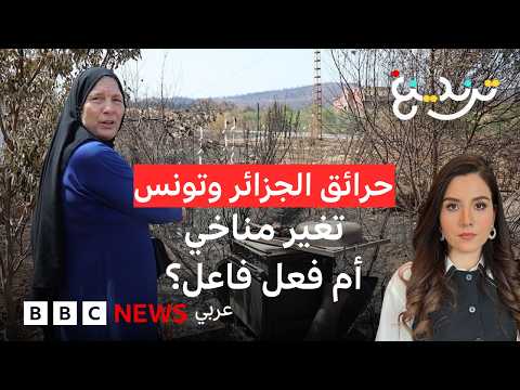 حرائق الجزائر وتونس.. فعل فاعل أم غضب الطبيعة؟