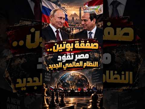 صفقة بوتين.. مصر تقود النظام العالمي الجديد