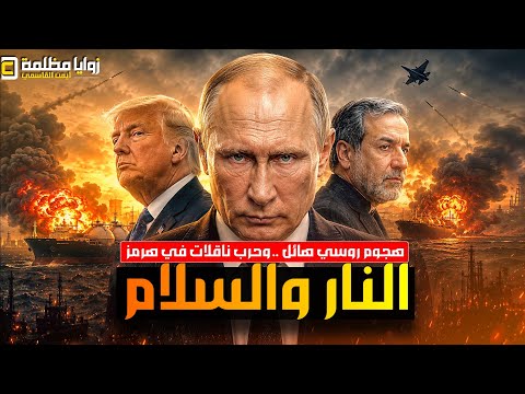 إيران تضرب حاملة الطائرات ⚠️ وامريكا تدمر 3 سفن إيرانية | 15 الف هجوم روسي اليوم وبوتين يعلن عن هدنة