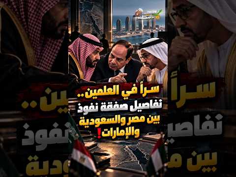 سراً في العلمين.. تفاصيل صفقة نفوذ بين مصر والسعودية والإمارات!