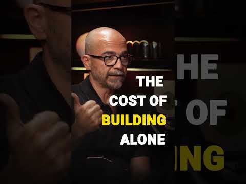 The cost of building alone