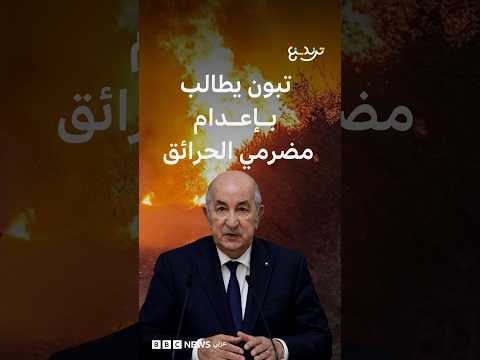 حرائق الجزائر تدفع عبد المجيد تبون للمطالبة بإنهاء وقف تنفيذ الإعدام القائم منذ 1993 في الجزائر